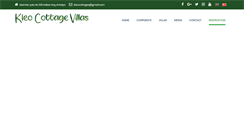 Desktop Screenshot of kleocottages.com